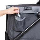 Load image into gallery viewer, Baby Trend Tour LTE 2-in-1 Stroller Wagon has side pocket for extra storage