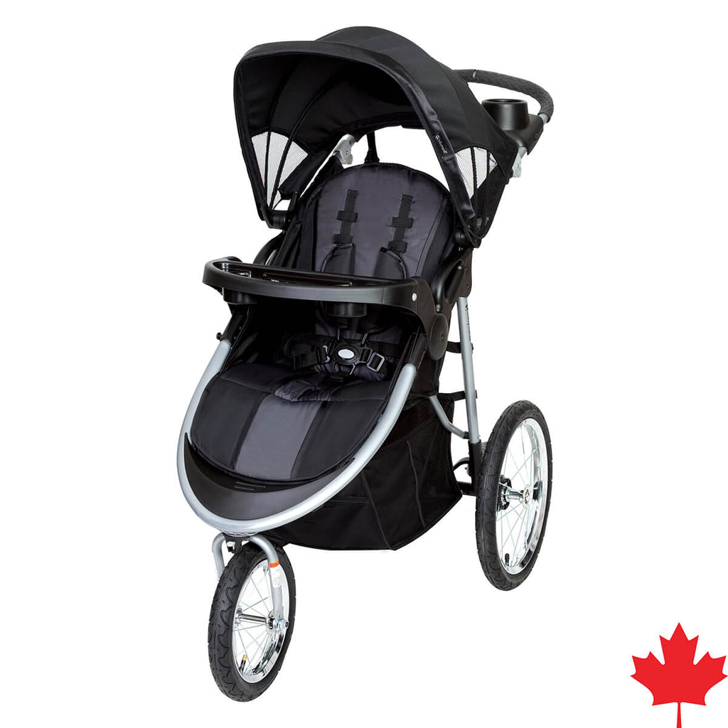 Baby Trend Cityscape Jogger Stroller Black Slate JC75170A Canadian