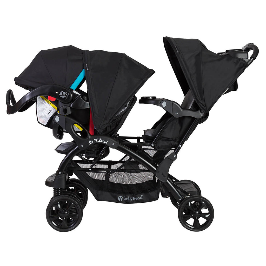 Tandem stroller shop sit and stand