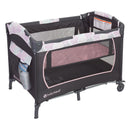 Load image into gallery viewer, Baby Trend Lil Snooze Deluxe Nursery Center Playard has removable full-size bassinet and pocket storage