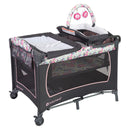 Load image into gallery viewer, Baby Trend Lil Snooze Deluxe Nursery Center Playard in Flora fashion 