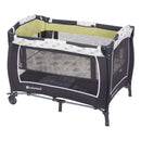 Load image into gallery viewer, Removable full-size bassinet is included with the Baby Trend Lil' Snooze Deluxe II Nursery Center Playard
