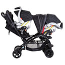 Load image into gallery viewer, Baby Trend Sit N' Stand Double Stroller | Double Stroller with Multiple Modes for Babies to Toddlers