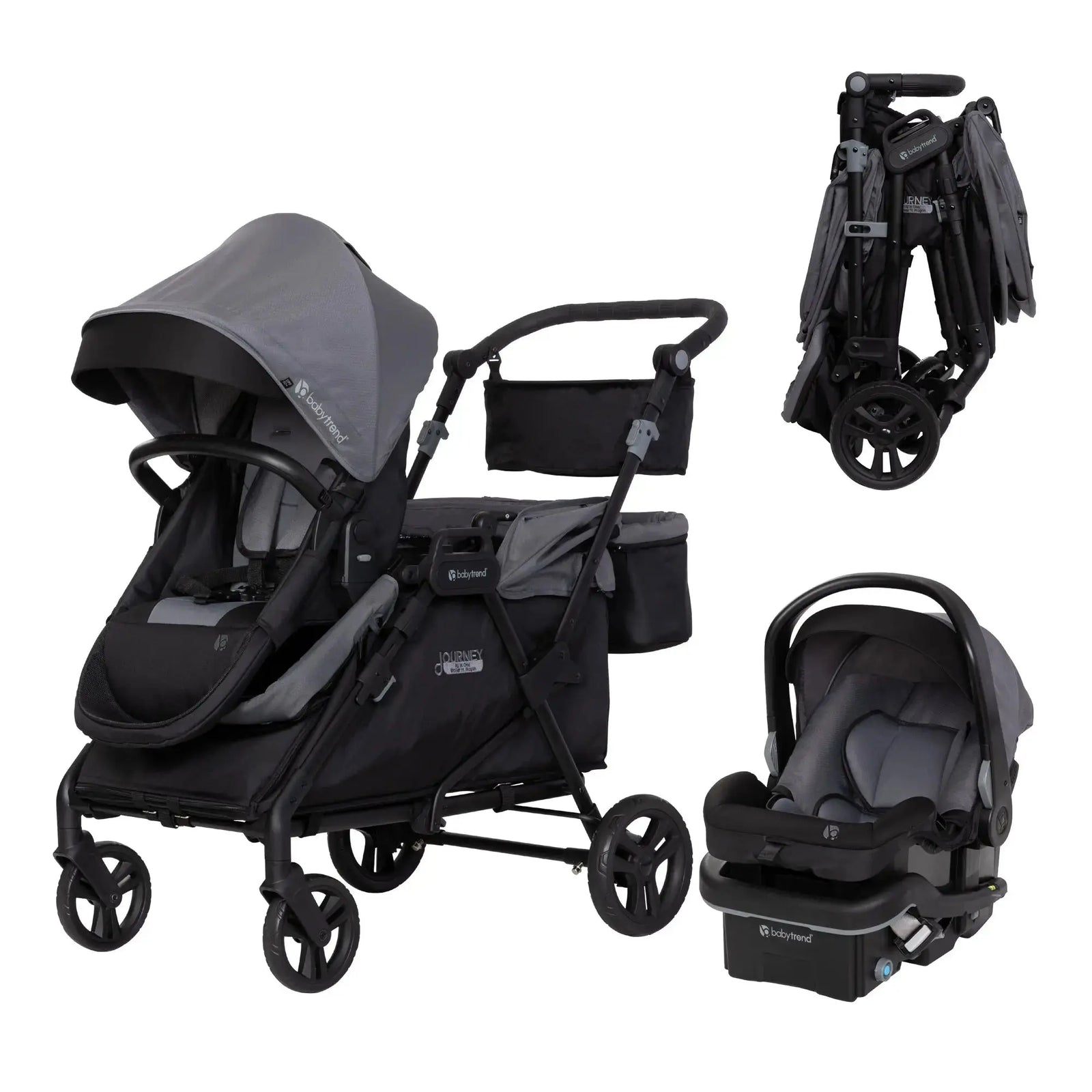 Journey All-in-One Stroller to Wagon Travel System