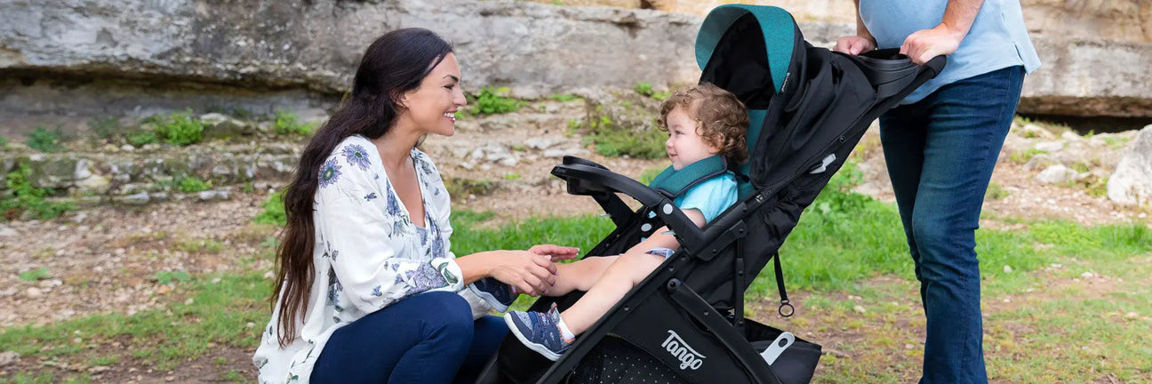 Baby Trend Standard Strollers featuring the Tango Strollers. The lightweight, nimble stroller holds an abundance of features that parents and child will enjoy.
