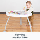 Load image into gallery viewer, Smart Steps Bounce N’ Play 3-in-1 Activity Center converts to a flat table