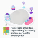 Load image into gallery viewer, Removable STEM Toys capture baby's curiosity and are perfect for on the go fun from the Smart Steps By Baby Trend Bounce N’ Play 3-in-1 Activity Center