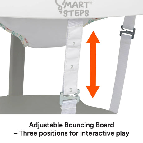 Smart Steps Hop N' Discover 3-in-1 Activity Center adjustable bouncing board