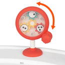 Load image into gallery viewer, Red suction cup toy with gears on the Smart Steps Hop N' Discover 3-in-1 Activity Center