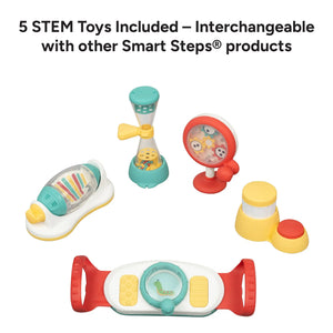 Smart Steps Hop N' Discover 3-in-1 Activity Center 5 STEM toys included