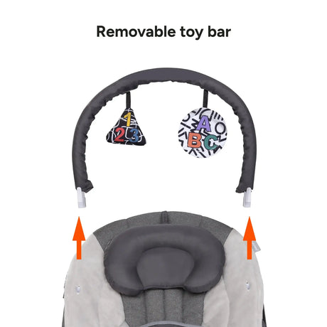 Baby Trend Trend EZ Bouncer removable toy bar