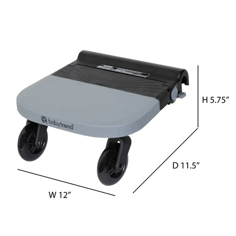 Baby Trend Baby Trend Ride-On Stroller Board dimensions
