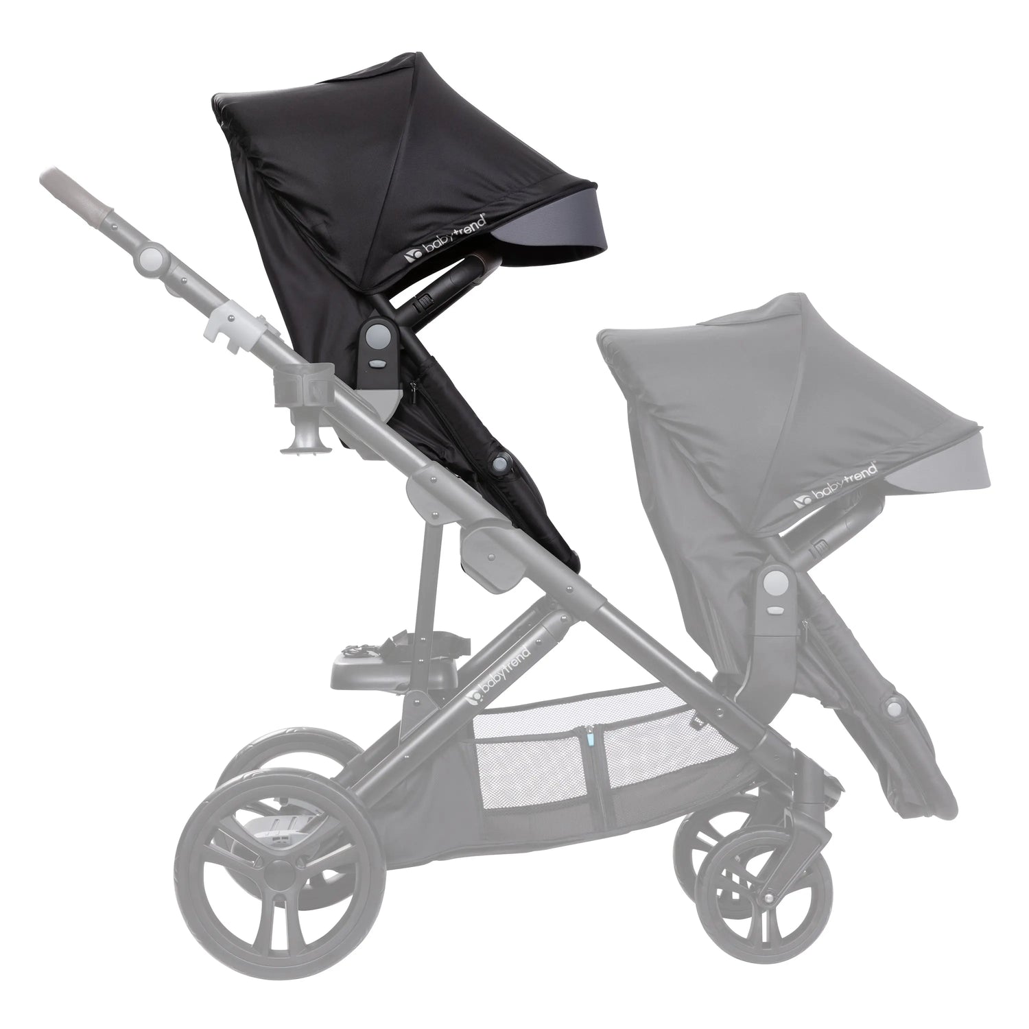 britax 2nd seat for b ready stroller Baby Trend Second Seat for Morph Single to Double Stroller, Dash Black