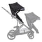 Baby Trend Second Seat for Morph Single to Double Stroller can be added in the rear