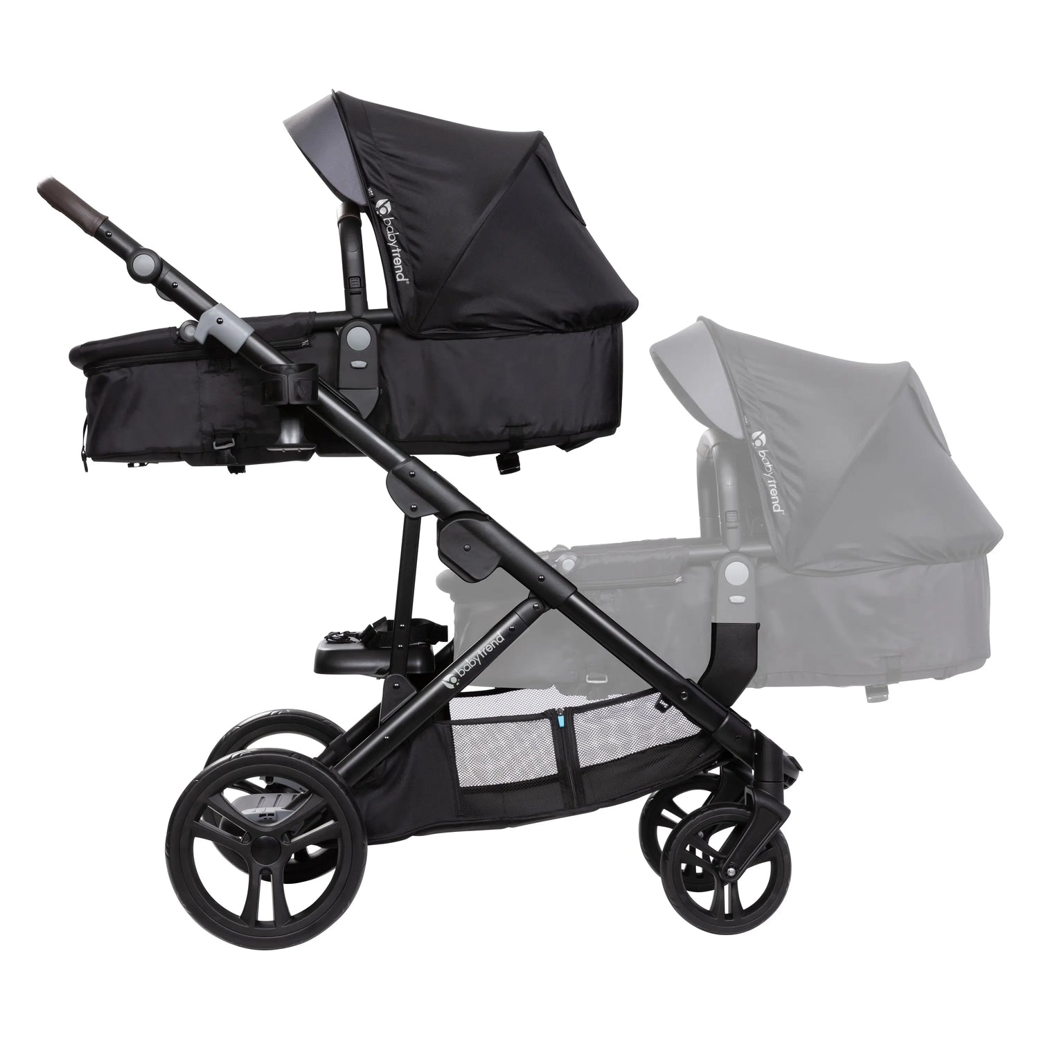 double stroller under 100 Baby Trend Second Seat for Morph Single to Double Stroller, Dash Black