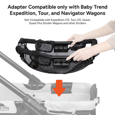 Baby Trend Stroller Wagon Infant Car Seat Adapter allow infant car seat to fit easily with Baby Trend Stroller Wagons