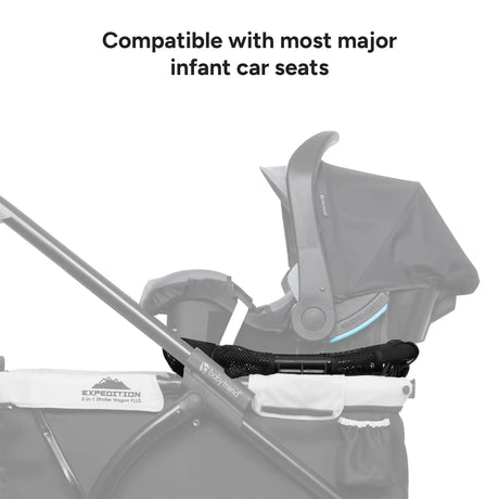 Baby Trend Stroller Wagon Infant Car Seat Adapter compatible with most major infant car seats