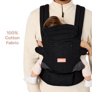 Caleo 3-in-1 Newborn Carrier 100 percent cotton fabric 