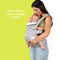 Caleo 3-in-1 Newborn Carrier keep baby close enough to kiss