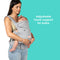 Caleo 3-in-1 Newborn Carrier adjustable head support for baby