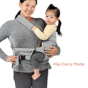 Caleo 3-in-1 Newborn Carrier hip carry mode