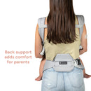 Load image into gallery viewer, Caleo 3-in-1 Newborn Carrier back support adds comfort for parents