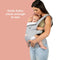Caleo Charm Deluxe 3-in-1 Newborn Carrier keep baby close enough to kiss