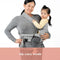 Caleo Charm Deluxe 3-in-1 Newborn Carrier hip carry mode