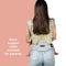 Caleo Charm Deluxe 3-in-1 Newborn Carrier back support adds comfort for parents