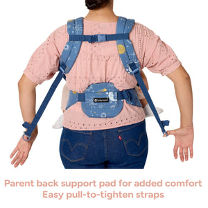 Parent back support pad for added comfort