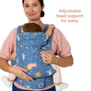 Load image into gallery viewer, Baby Trend Newborn Carrier adjustable head support for baby