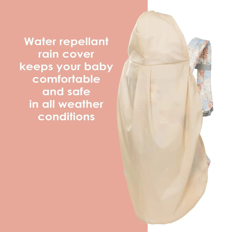 Water repellant rain cover keeps your baby comfortable and safe in all weather conditions