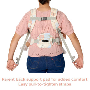 Parent back support pad for added comfort