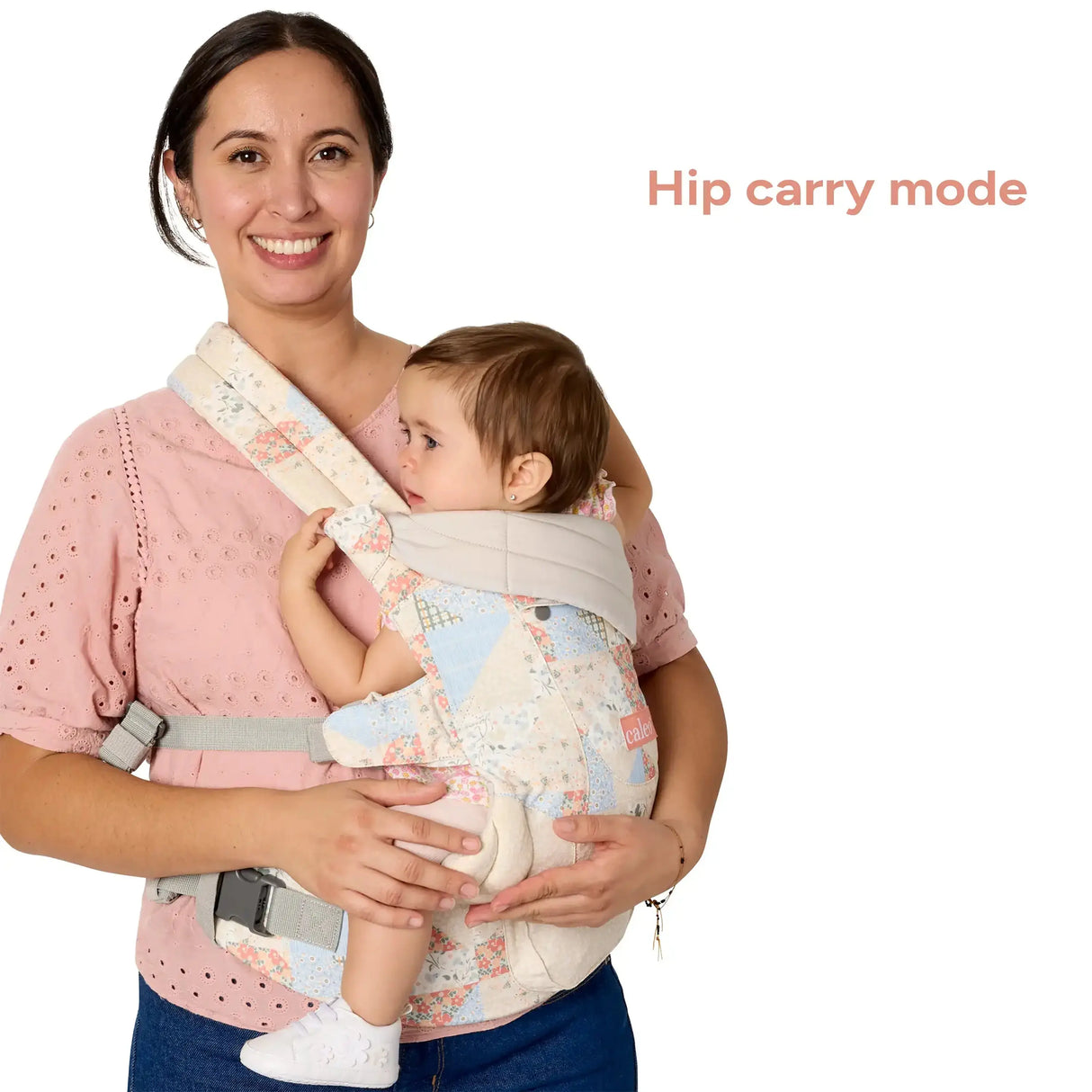 Baby Trend Newborn Carrier hip carry mode