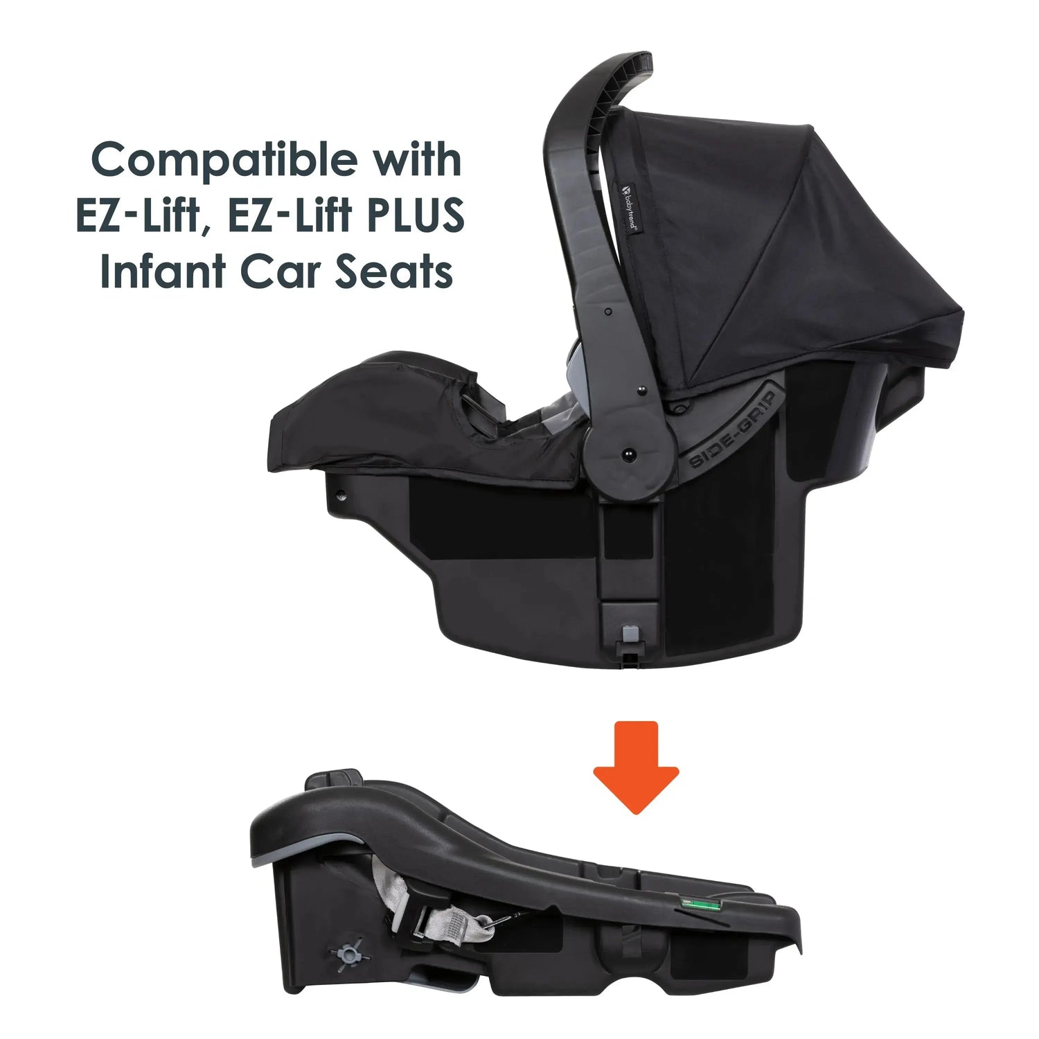 baby trend small infant insert Baby Trend EZ-Lift 35 PLUS Infant Car Seat Base