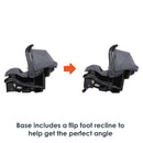 Load image into gallery viewer, Flip foot on the base of the Baby Trend EZ-Lift PLUS Infant Car Seat