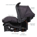 Load image into gallery viewer, Baby Trend EZ-Lift PLUS Infant Car Seat side view feature call out