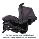 Load image into gallery viewer, Baby Trend EZ-Lift PLUS Infant Car Seat flip foot recline and bubble level indicator helps to get the perfect angle