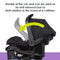 Baby Trend EZ-Lift PLUS Infant Car Seat handle of the car seat can be used as an anti rebound bar to limit rotation in the even of a collision