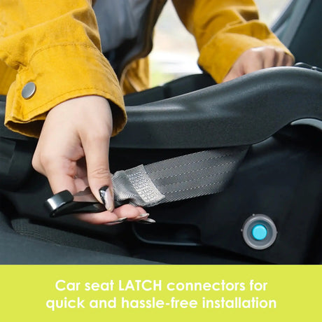 Baby Trend EZ-Lift PRO Infant Car Seat LATCH connectors for quick and hassle free installation