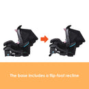 Load image into gallery viewer, Baby Trend EZ-Lift PRO Infant Car Seat base includes a flip-foot recline