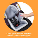 Load image into gallery viewer, Baby Trend Secure-Lift Infant Car Seat cozy grow with me inserts for added comfort and support