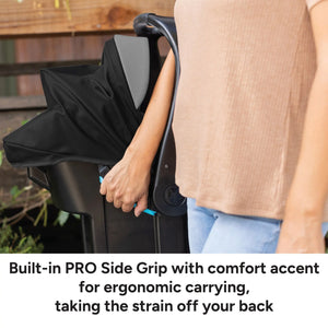 Baby Trend Secure-Lift Infant Car Seat built in PRO side grip with comfort accent for ergonomic carrying 