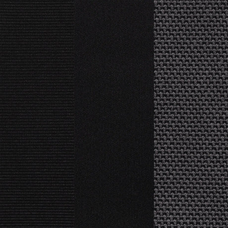 Close-up of black and gray textured fabric swatches from Baby Trend Secure-Lift Infant Car Seat 