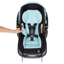 Load image into gallery viewer, Baby Trend Secure 35 Infant Car Seat insert pad are removable for the child