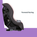 Load image into gallery viewer, Side view forward facing mode of the Baby Trend Trooper 3-in-1 Convertible Car Seat