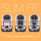 Baby Trend Trooper SLIM 3-in-1 Convertible Car Seat fits 3 across in most cars