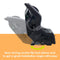 Baby Trend Trooper SLIM 3-in-1 Convertible Car Seat rear facing recline flip foot allow seat to get a great installation