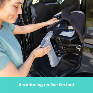 Baby Trend Trooper SLIM 3-in-1 Convertible Car Seat rear facing recline flip foot