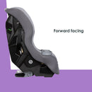 Load image into gallery viewer, Side view forward facing mode of the Baby Trend Trooper 3-in-1 Convertible Car Seat